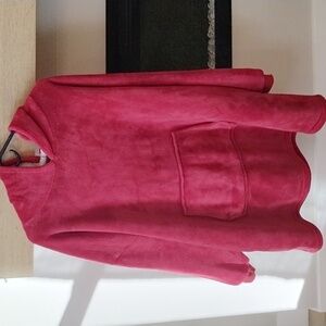 Huggle Burgundy Red Hoodie Blanket Sweater One Size